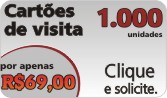 Cartões de visita de alta qualidade a partir de R$69,00